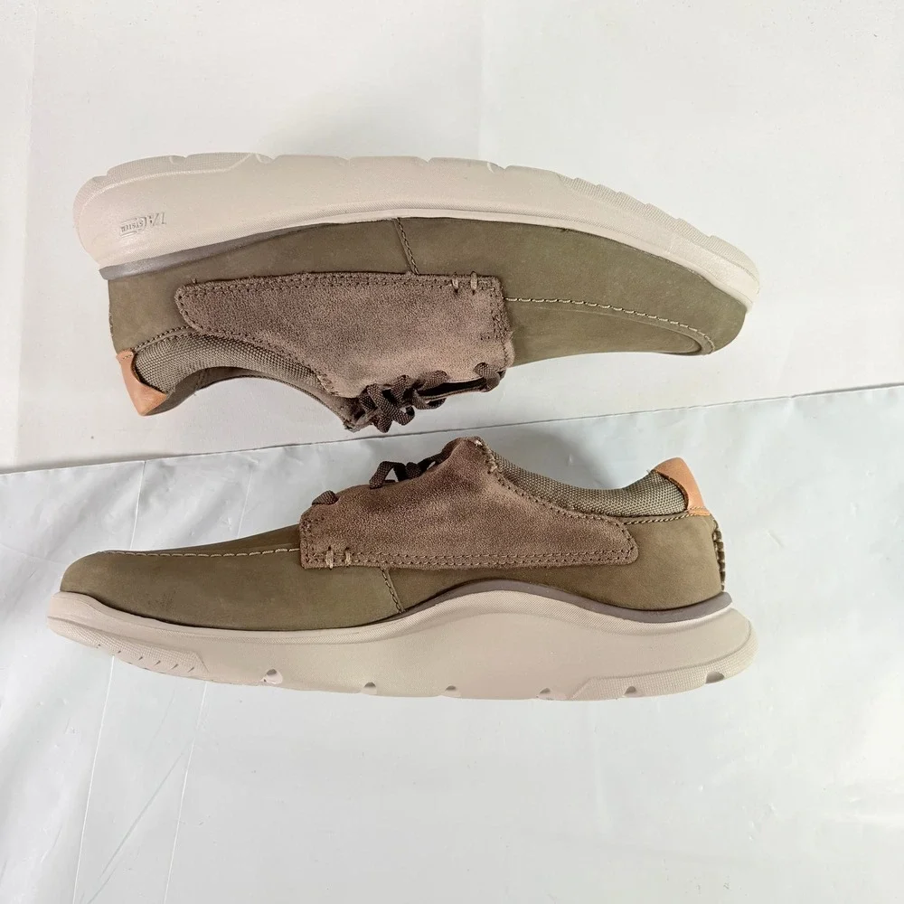 Clarks Gaskill Low Olive Combination Mens Size 9.5 M Sneaker 261629307085 New